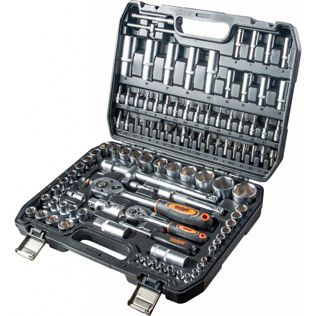 К-кт инструменти 108 ч. 1/4" & 1/2" GADGET – Gadget – снимка 1