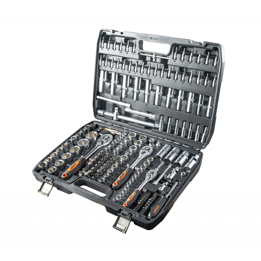 Комплект инструменти 172 ч. 1/4" & 3/8" & 1/2" GADGET – Gadget – снимка 1