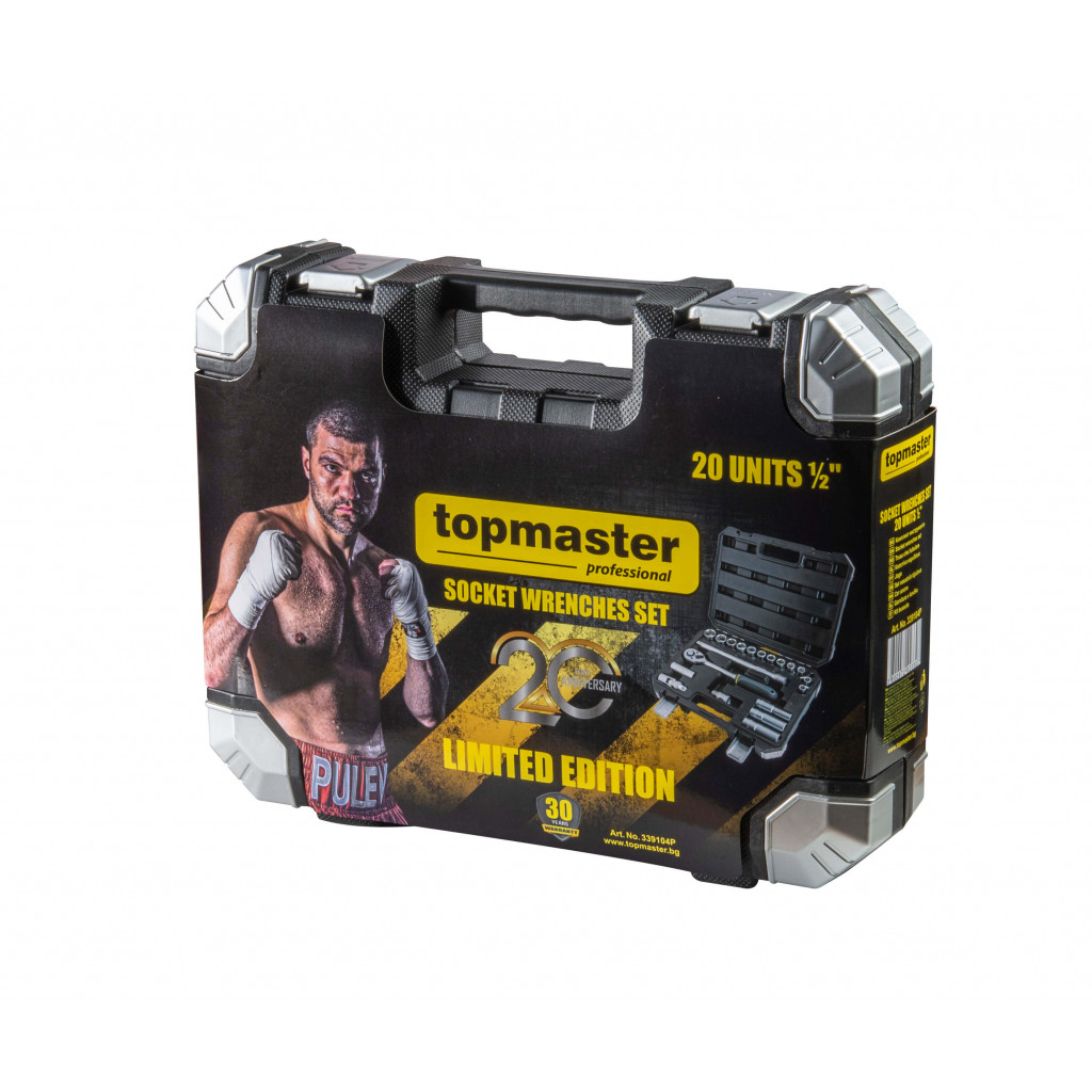 Комплект инструменти LIMITED EDITION 20 части 1/2" Topmaster Professional – Top Master Pro – снимка 1