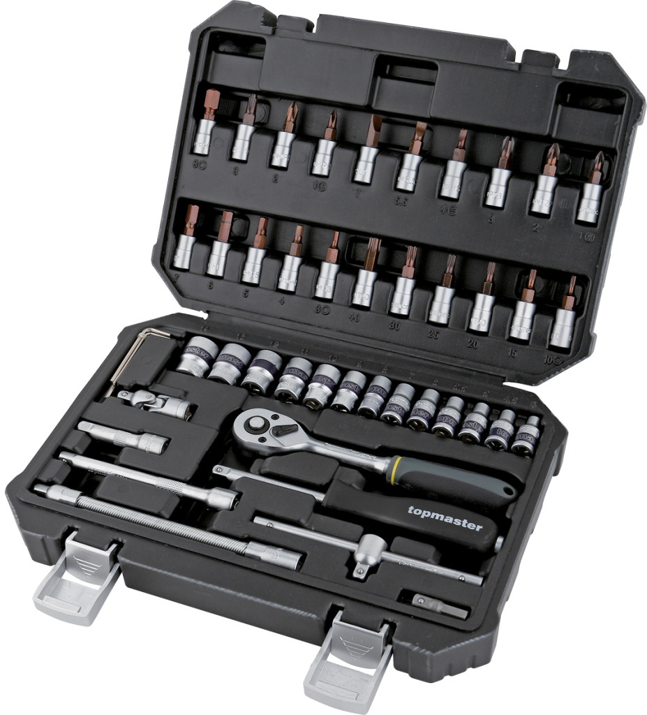 Гедоре 46 части 1/4" Topmaster Professional – Top Master Pro – снимка 1
