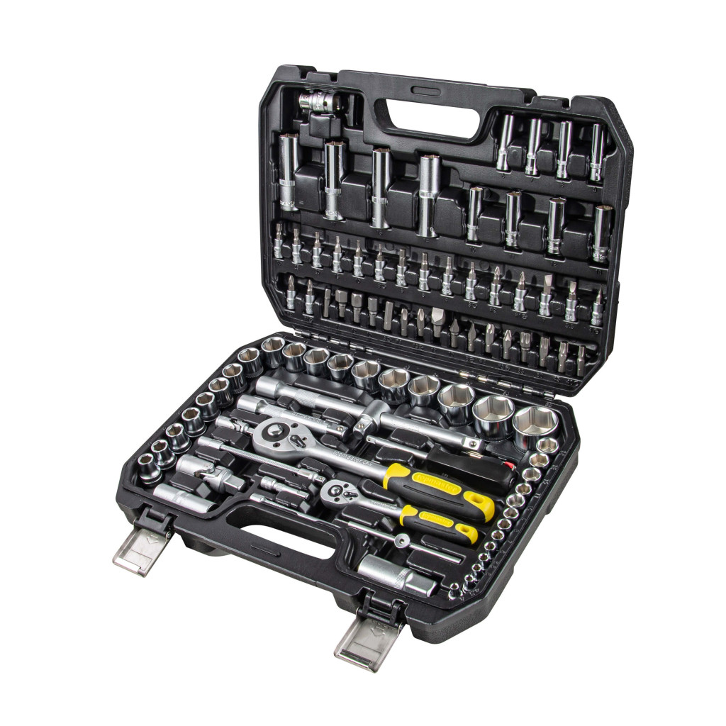 К-кт инструменти 94 части 1/4" & 1/2" CR-V Topmaster Professional – Top Master Pro – снимка 1