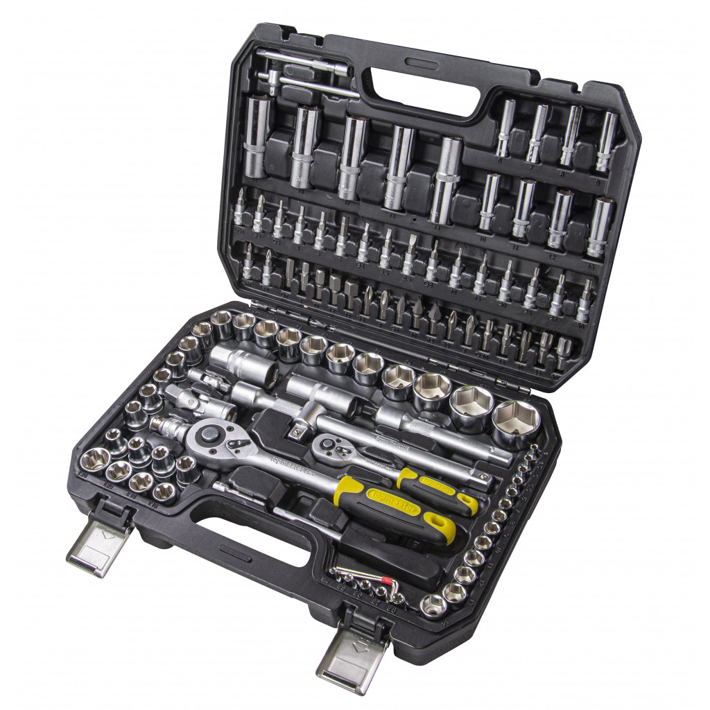 К-кт инструменти 108 части 1/4" & 1/2" CR-V Topmaster Professional – Top Master Pro – снимка 1