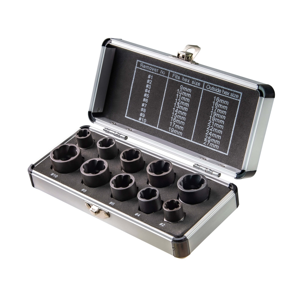 Комплект екстрактори 9-19мм, 3/8", 10 бр. ТМР – Top Master Pro – снимка 1