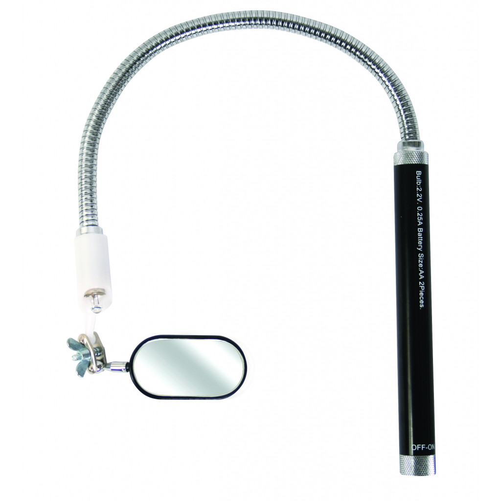 Огледало контролно с лампа 430mm Topmaster Professional – Top Master Pro – снимка 1