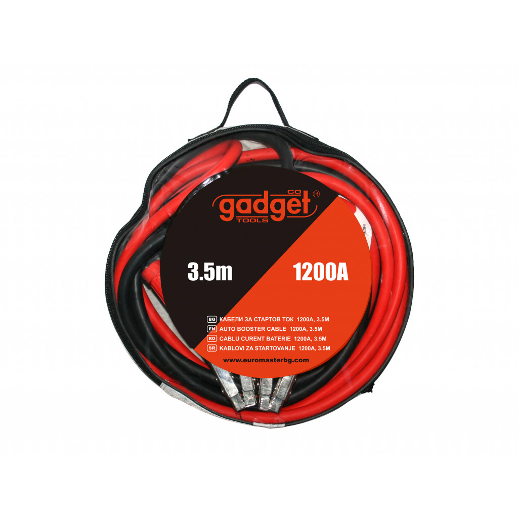 Кабели за стартов ток 1200A 3.5m GADGET – Gadget – снимка 1
