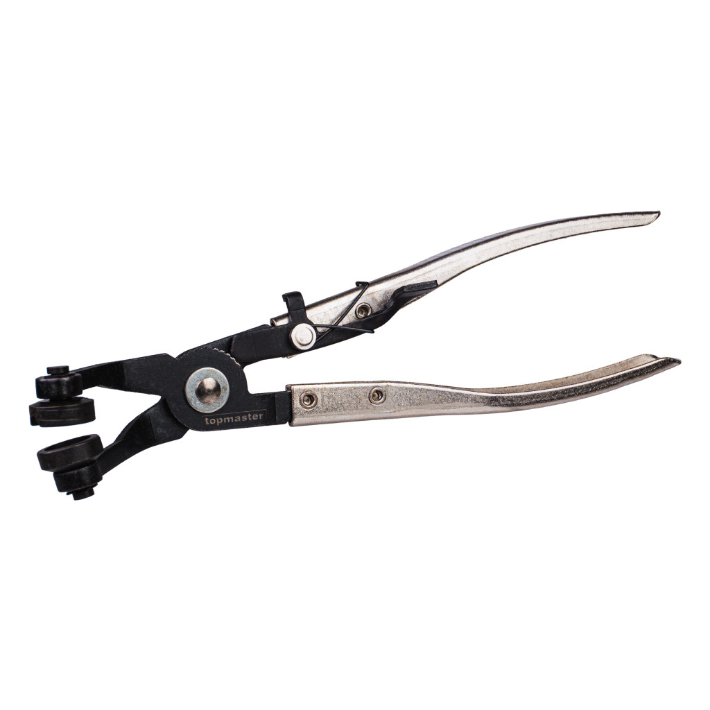 Клещи за скоби за водни съединения извити Topmaster Professional – Top Master Pro – снимка 1