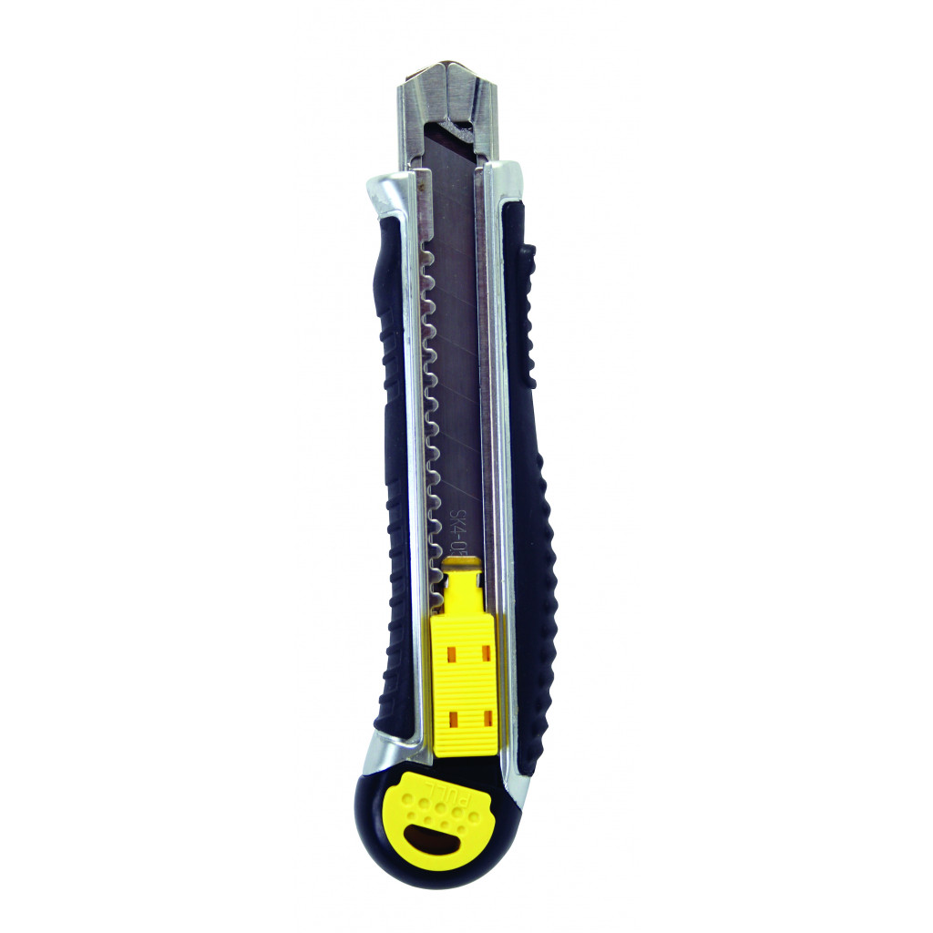 Нож макетен 18х170mm метал. 5 ножч. трето поколение Topmaster Professional – Top Master Pro – снимка 1