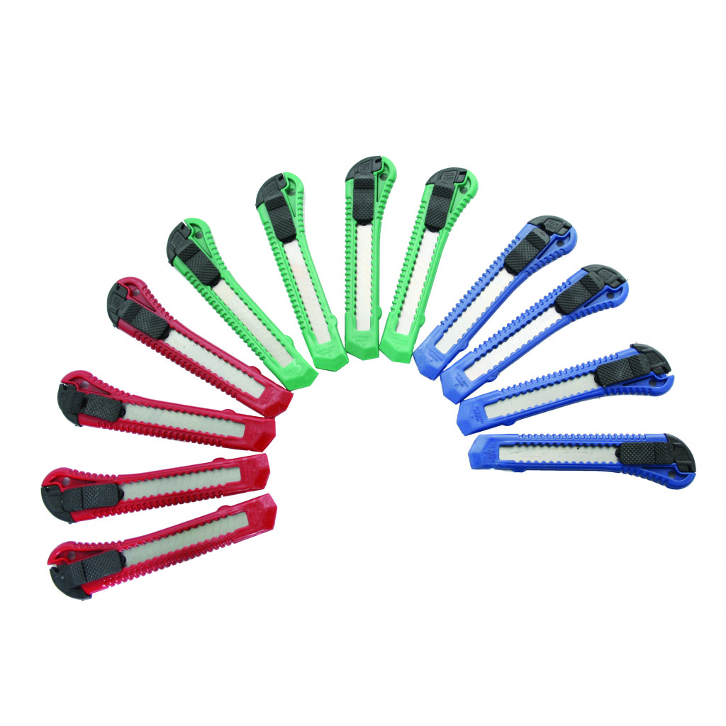 Нож макетен 18х155mm пластмасов Basic Skillco – Basic – снимка 1