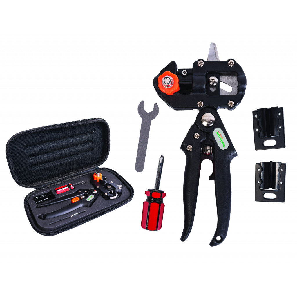 Ножица за ашладисване с три приставки к-кт в несесер TGP GADGET – Top Garden – снимка 1