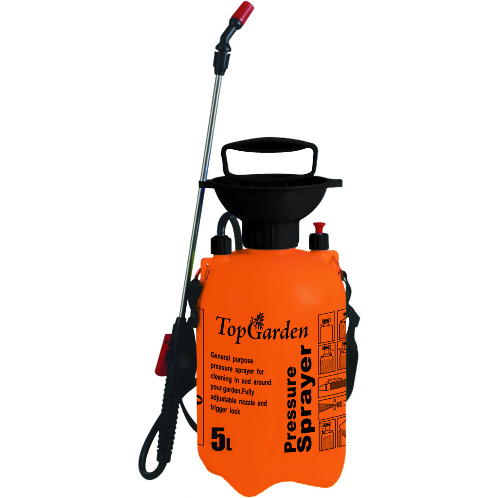 Пръскачка градинарска 5l метално удължение TG GADGET – Top Garden – снимка 1