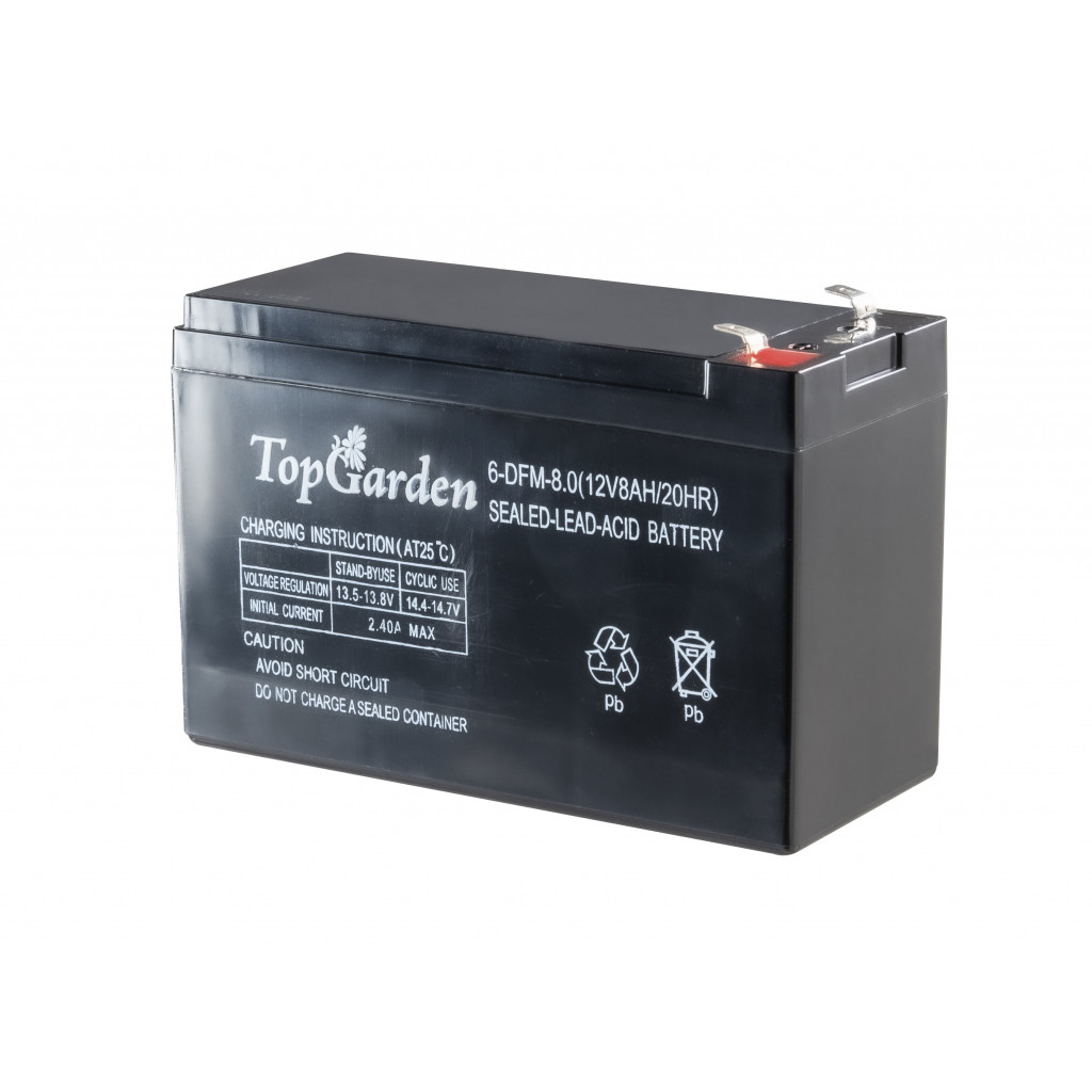 Оловно киселинна батерия 12V/8AH за пръскачка TG GADGET – Top Garden – снимка 1