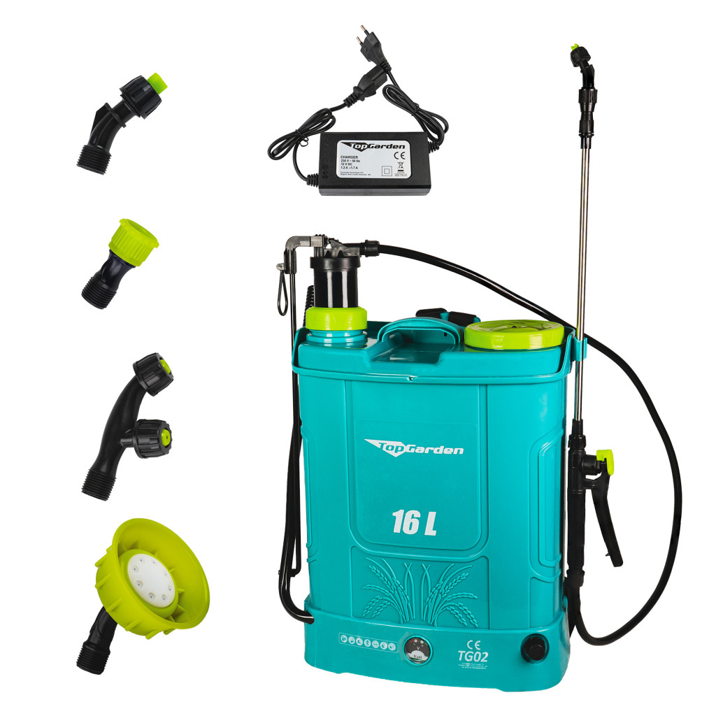 Пръскачка с батерия 12V/8AH и ръчно пръскане TGP GADGET – Top Garden – снимка 1