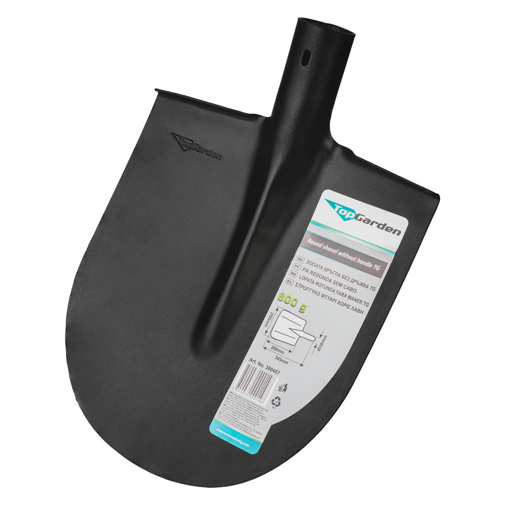 Лопата кръгла без дръжка TG GADGET – Top Garden – снимка 1