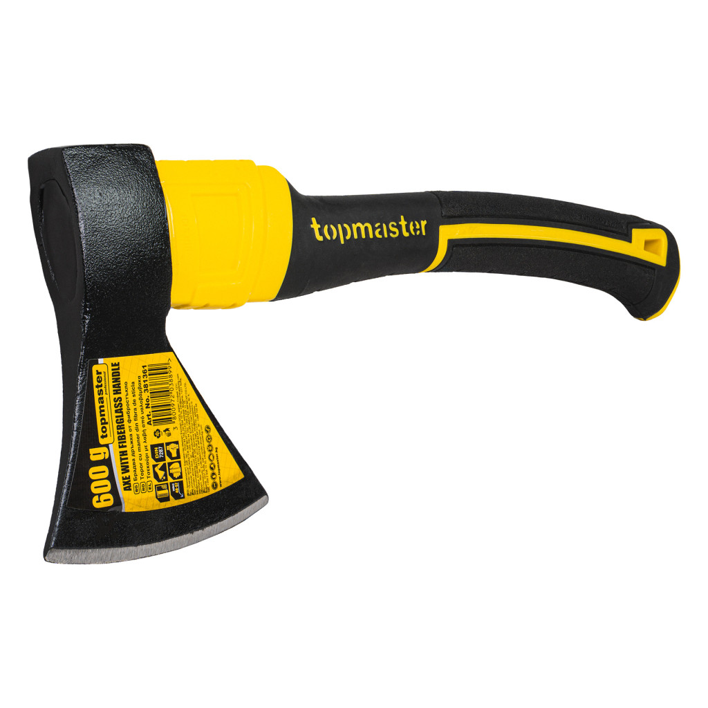 Брадва с дръжка от фибростъкло 600g TMP – Top Master Pro – снимка 1