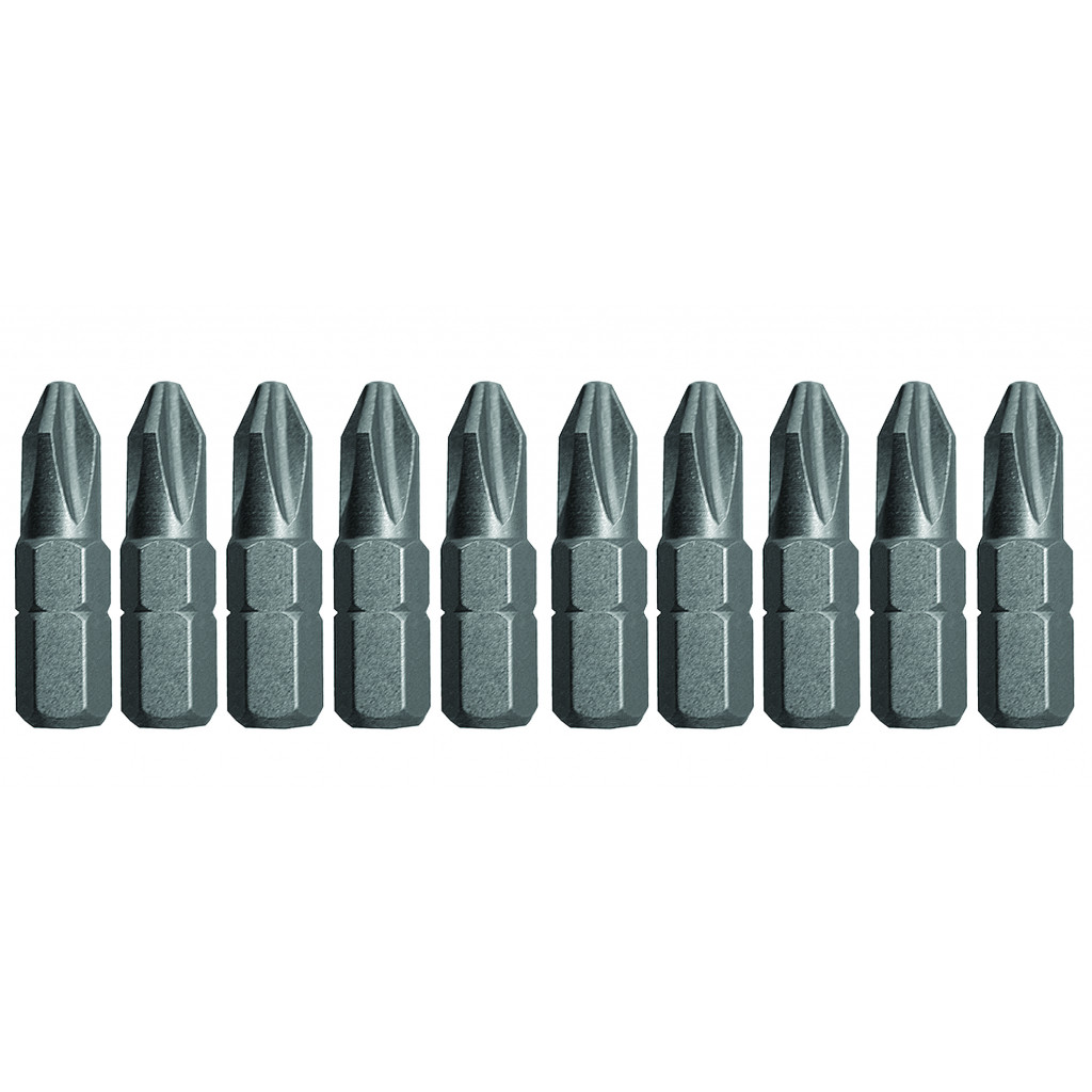 Накрайници за отвертка S2 PH1x25mm к-т 10бр. GADGET