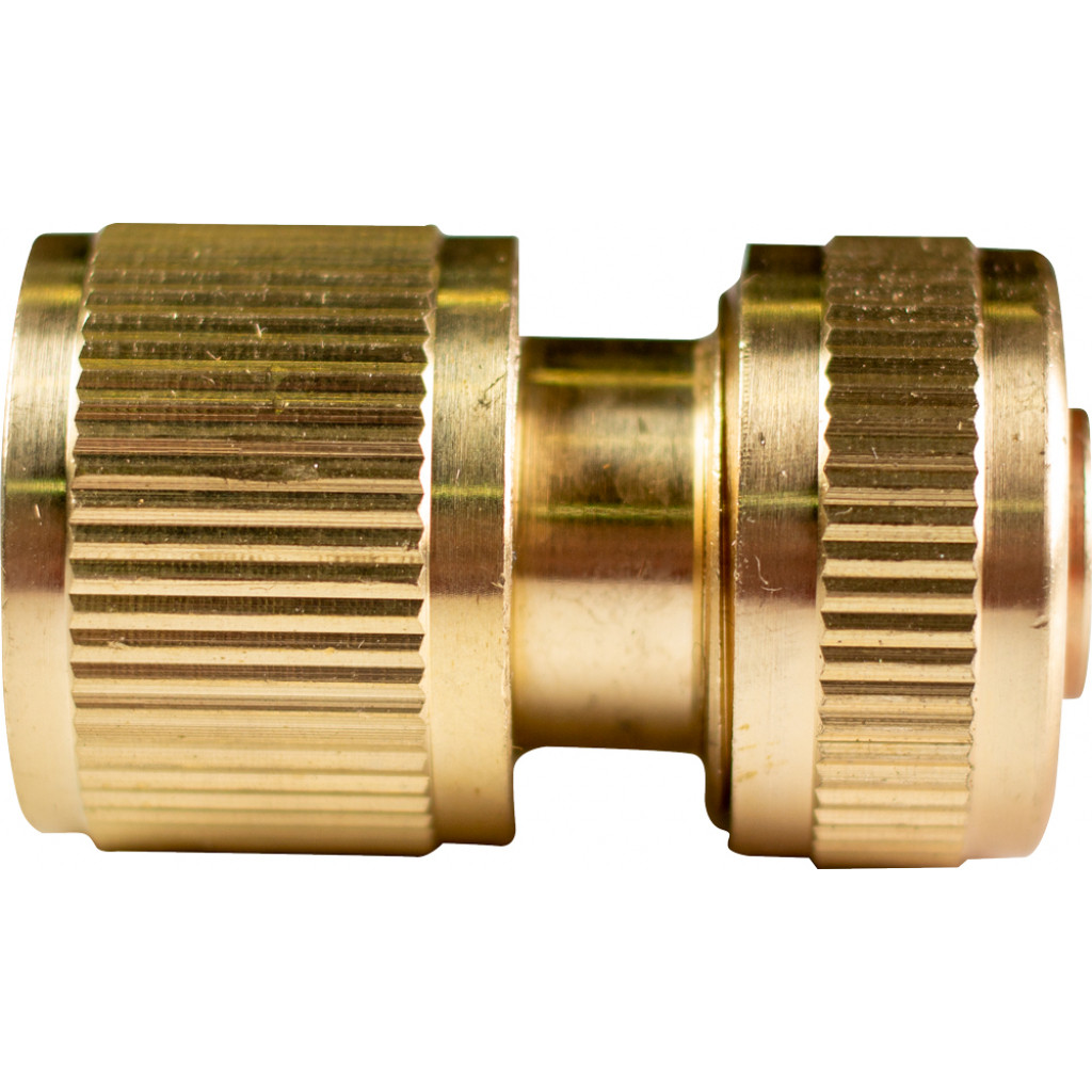 Накрайник за маркуч 1/2" със стопер месингов TG GADGET – Top Garden – снимка 1
