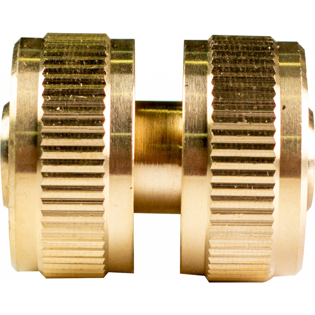 Съединител за маркуч 1/2" x 1/2" месингов TG GADGET – Top Garden – снимка 1