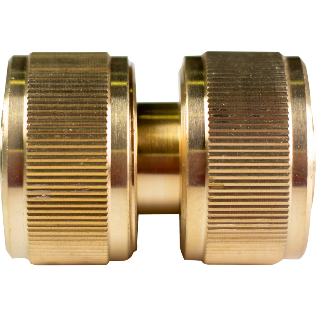 Съединител за маркуч 3/4" x 3/4" месингов TG GADGET – Top Garden – снимка 1