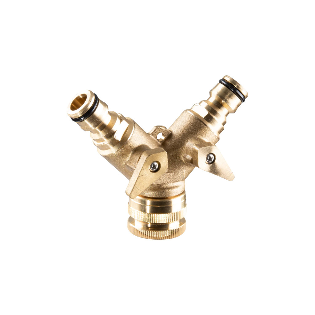 Разклонител-бърза връзка, 3/4",1/2" вътрешна резба,месинг TG GADGET – Top Garden – снимка 1