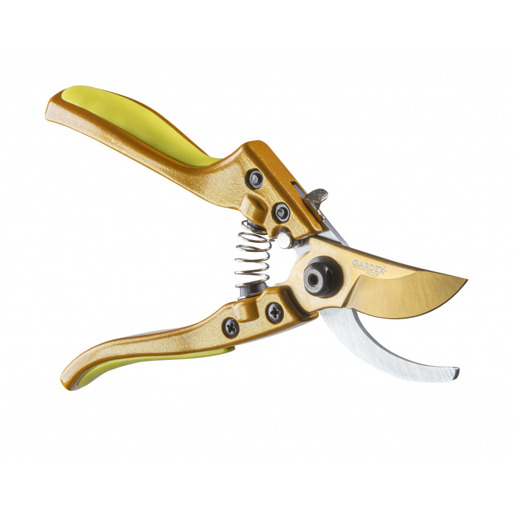 Лозарска ножица EASY CUT 200 mm с алуминиеви дръжки SK5 GARDEX – Gardex – снимка 1
