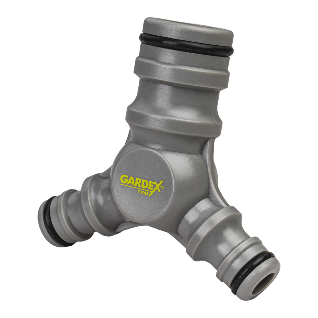 Разконител 3-посочен с мъжки бързи връзки 1"2х1/2" STRONG GX – Gardex – снимка 1