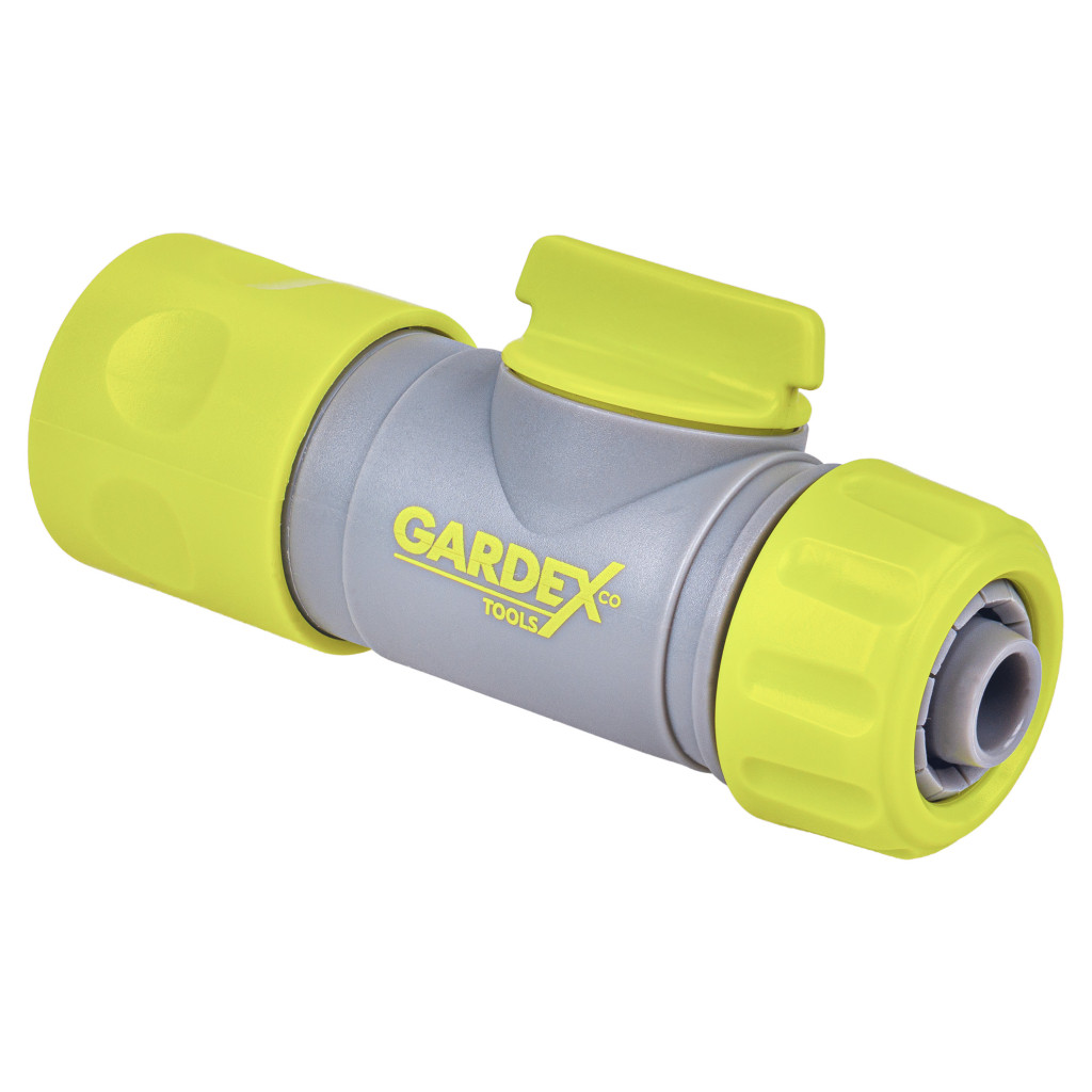 Конектор за маркуч 1/2" с кран CULTURE GX – Gardex – снимка 1