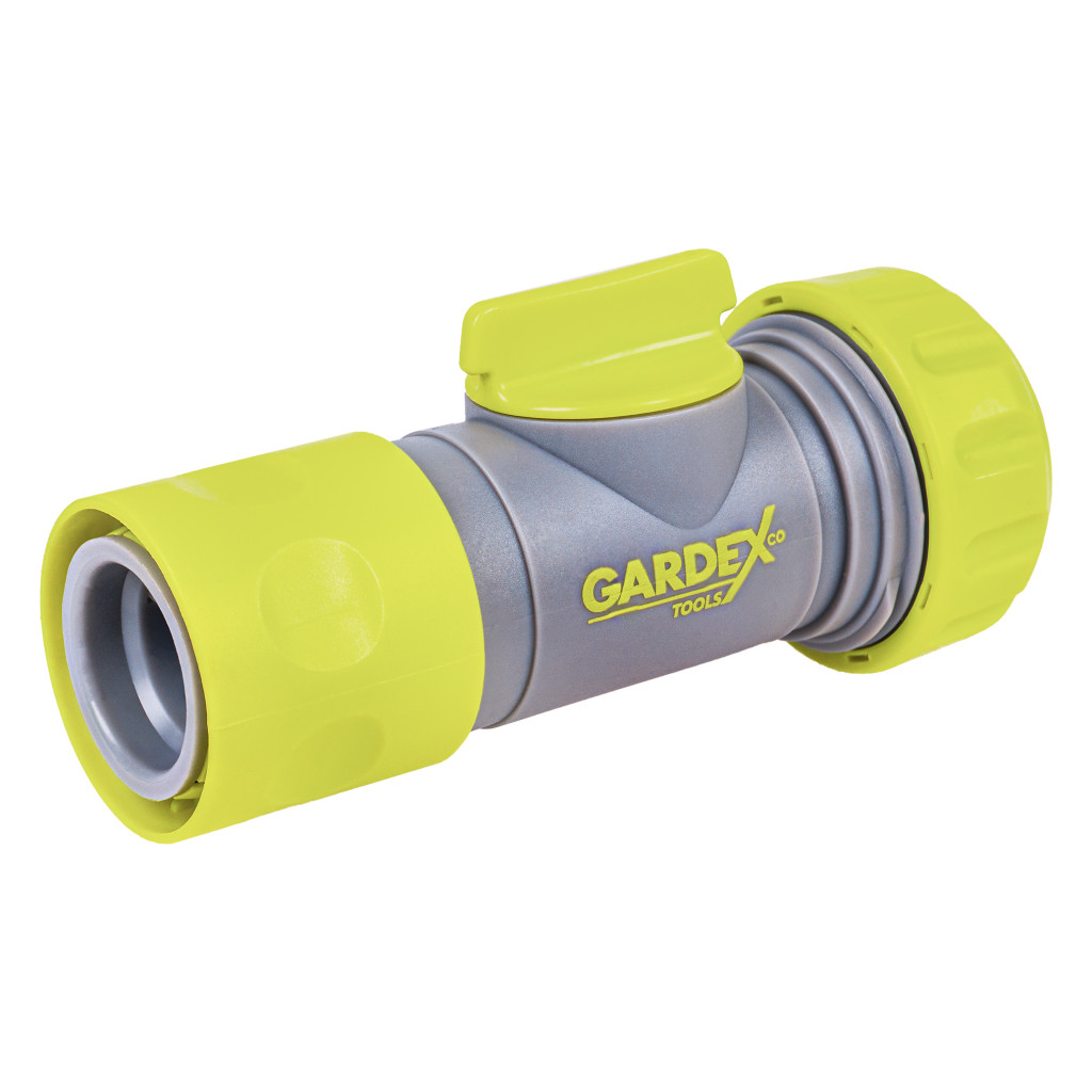 Конектор за маркуч 3/4" с кран CULTURE GX – Gardex – снимка 1