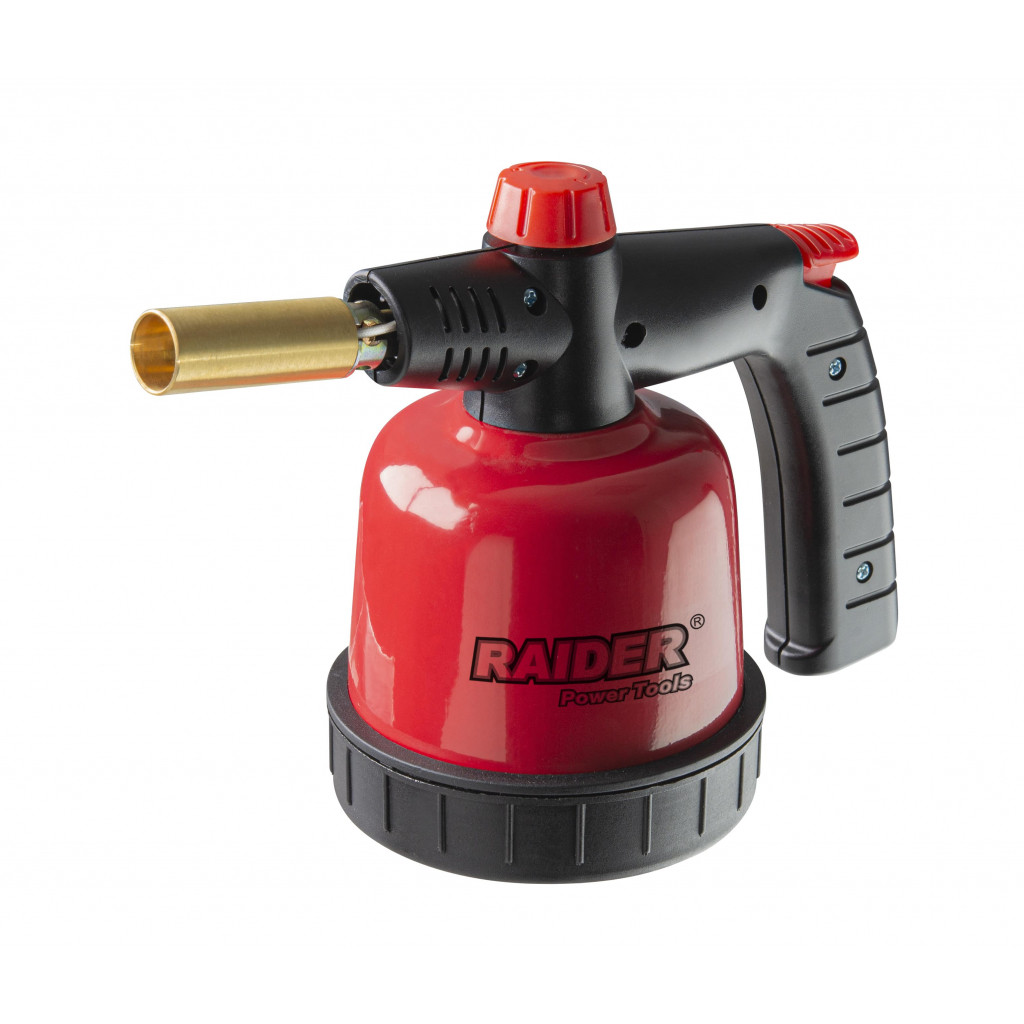 Горелка метална за патрон 190g с пиезо RAIDER RD-BT02