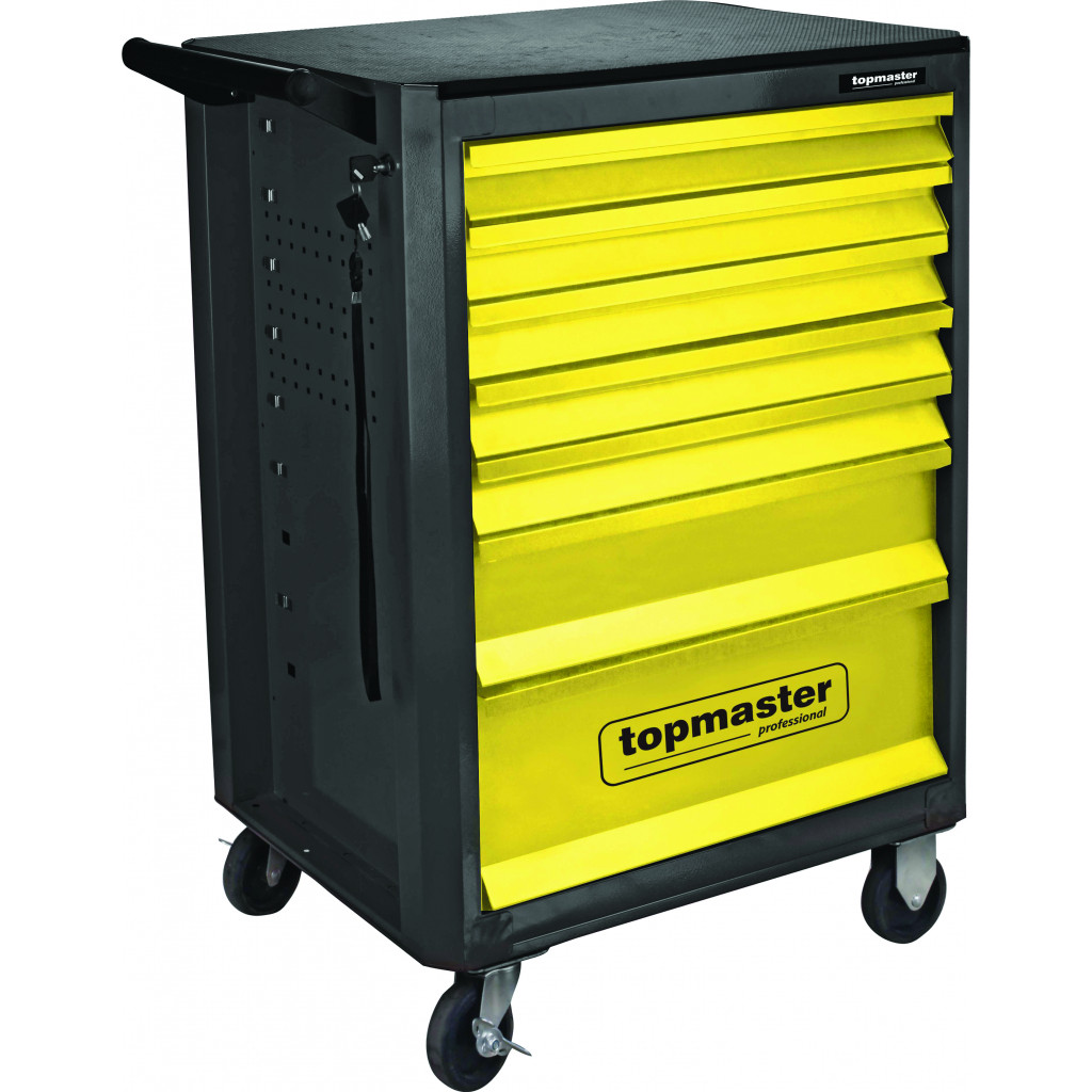 Количка за инструменти 7 чекмеджета 161 части Topmaster Professional – Top Master Pro – снимка 1