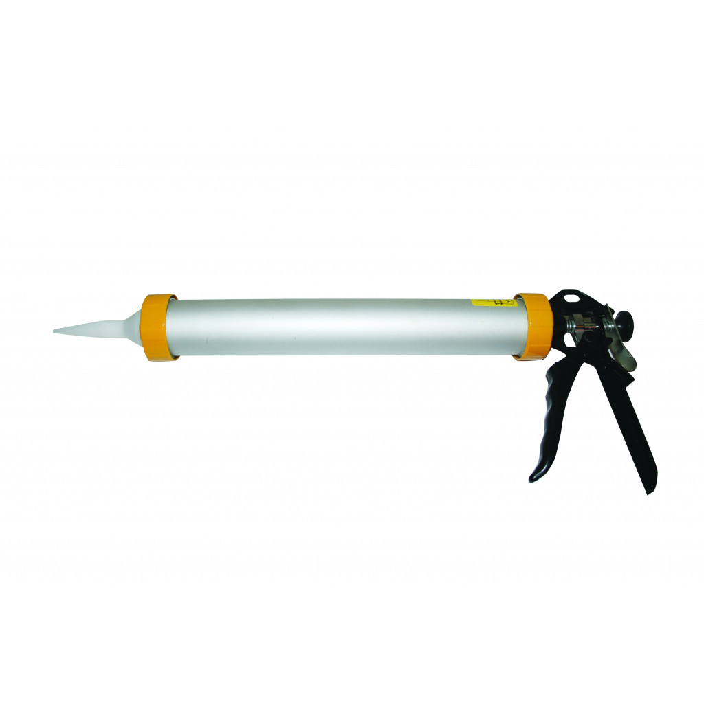 Пистолет за силикон метал. уплътнен. 15"/375mm TopStrong – Top Strong – снимка 1