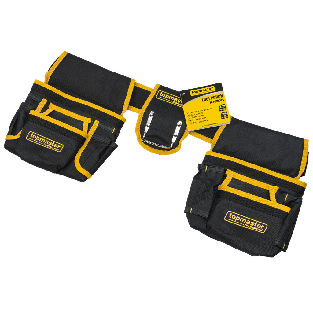 Колан за инструменти 20 джоба - държач за чук Topmaster Professional – Top Master Pro – снимка 1