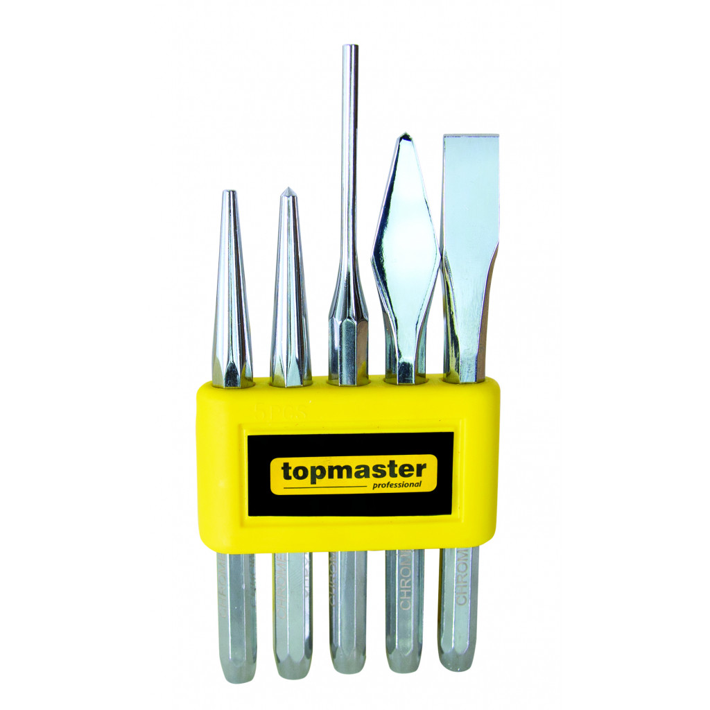 Пробои и секачи к-т 5бр Topmaster Professional – Top Master Pro – снимка 1