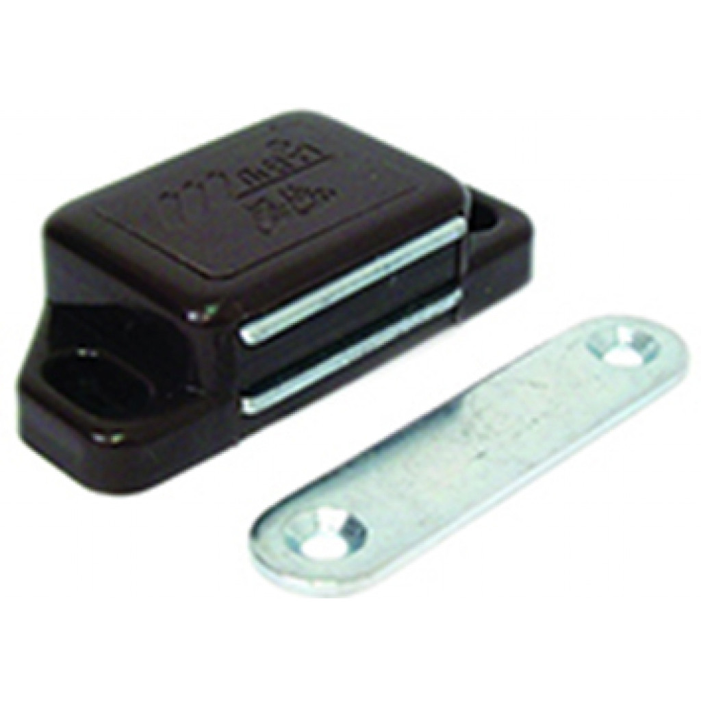 Магнит за шкаф 60mm бял лукс TopStrong