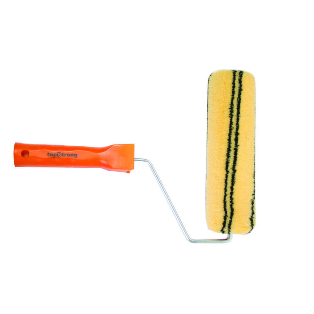Валяк полиамид нишка 12mm 230x50x6mm + дръжка TopStrong – Top Strong – снимка 1