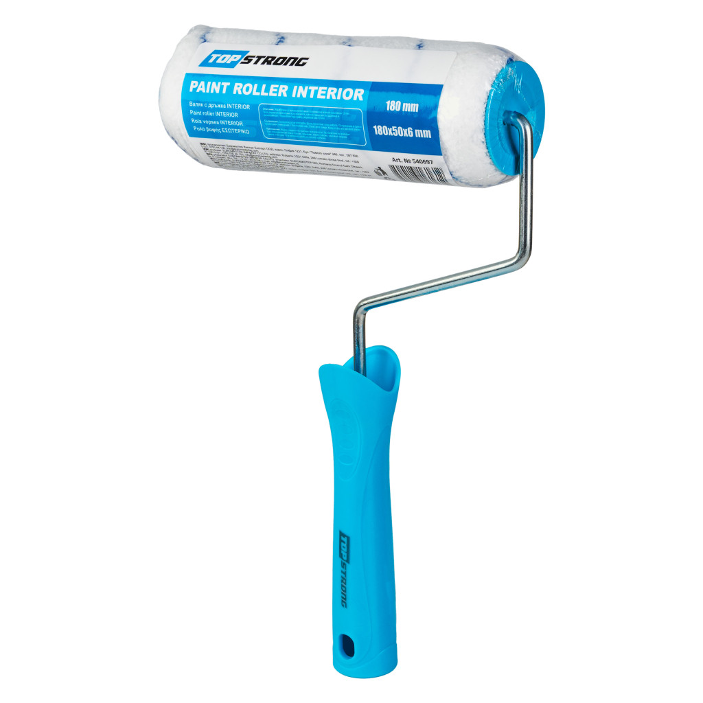 Валяк с дръжка INTERIOR 180mm TopStrong – Top Strong – снимка 1