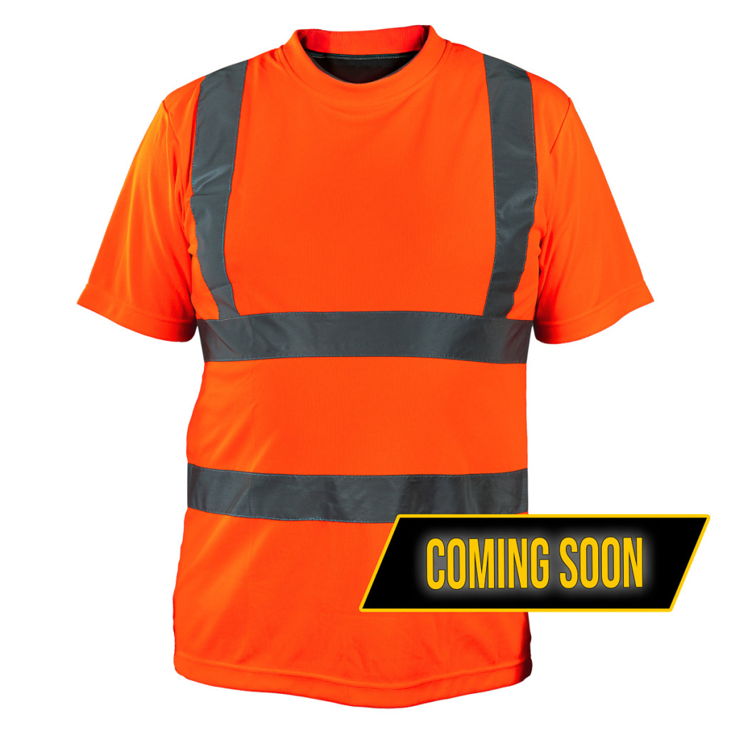 Тениска сигнална orange L RD – Raider Power Tools – снимка 1
