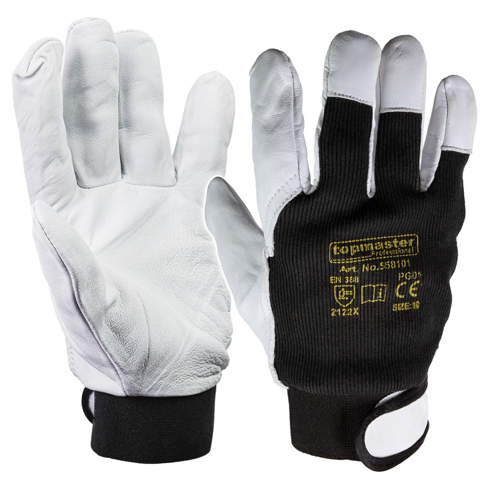 Монтажни ръкавици PG1, размер 10 Topmaster Professional – Top Master Pro – снимка 1