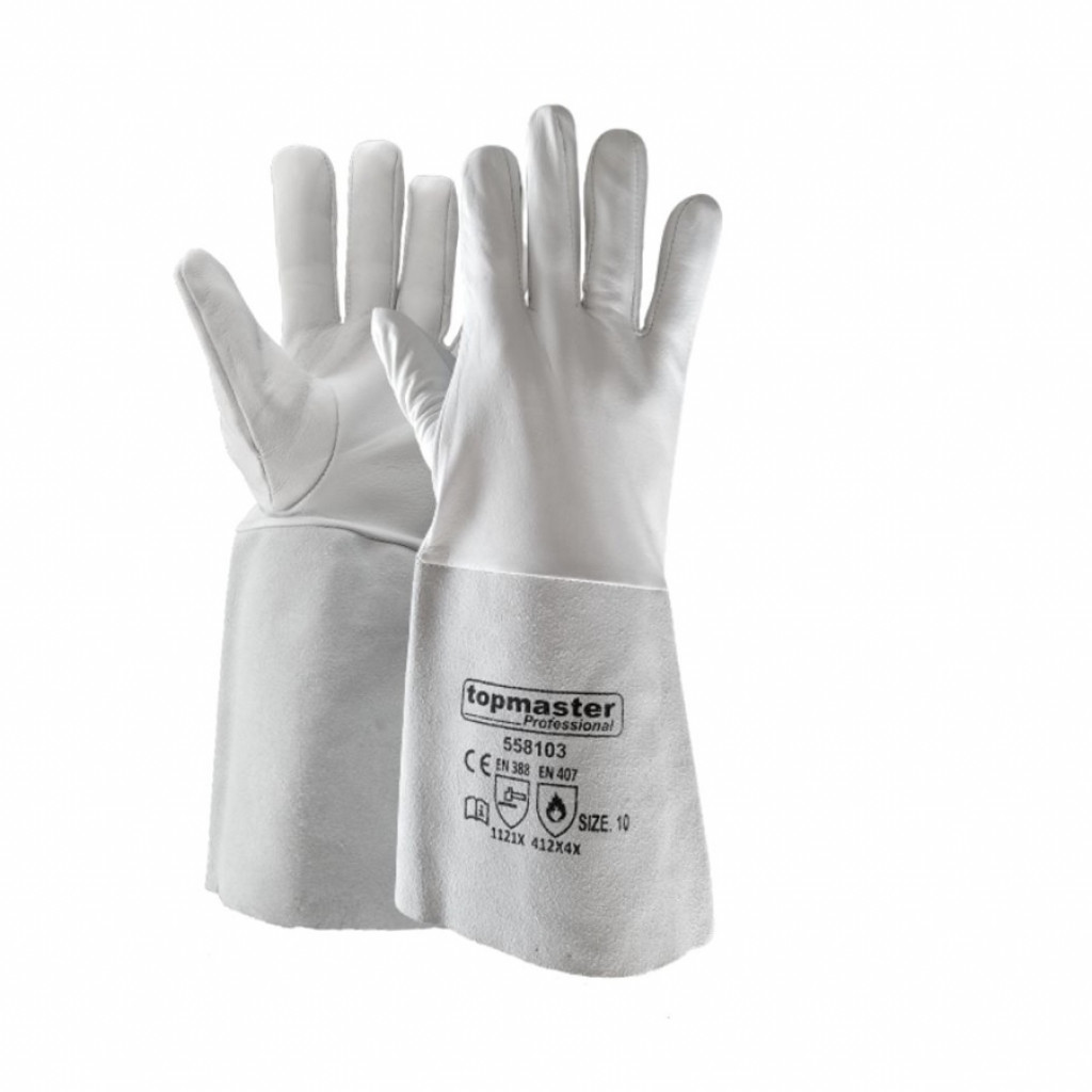 Ръкавици за заварчици PG3, размер 10 Topmaster Professional – Top Master Pro – снимка 1