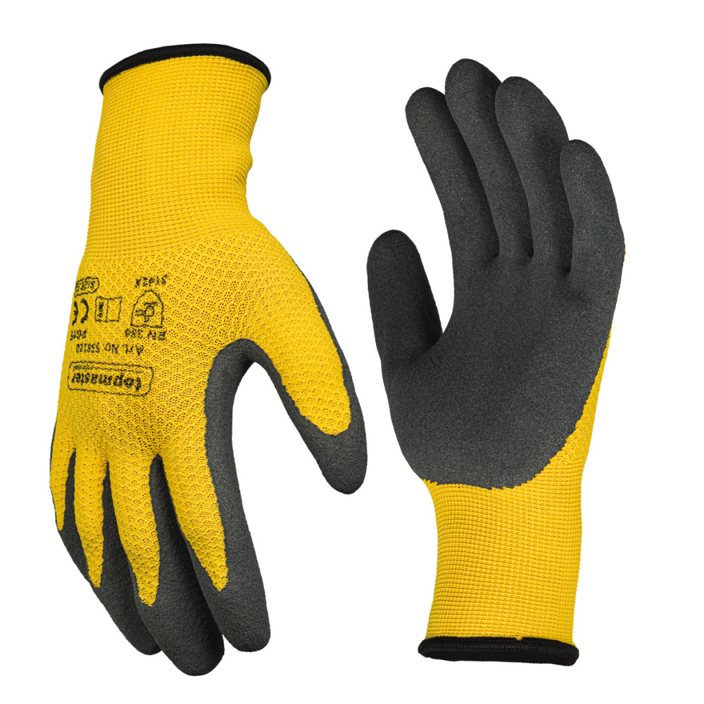 Ръкавици латекс дишащи TERRA GRIP PG16 TMP – Top Master Pro – снимка 1