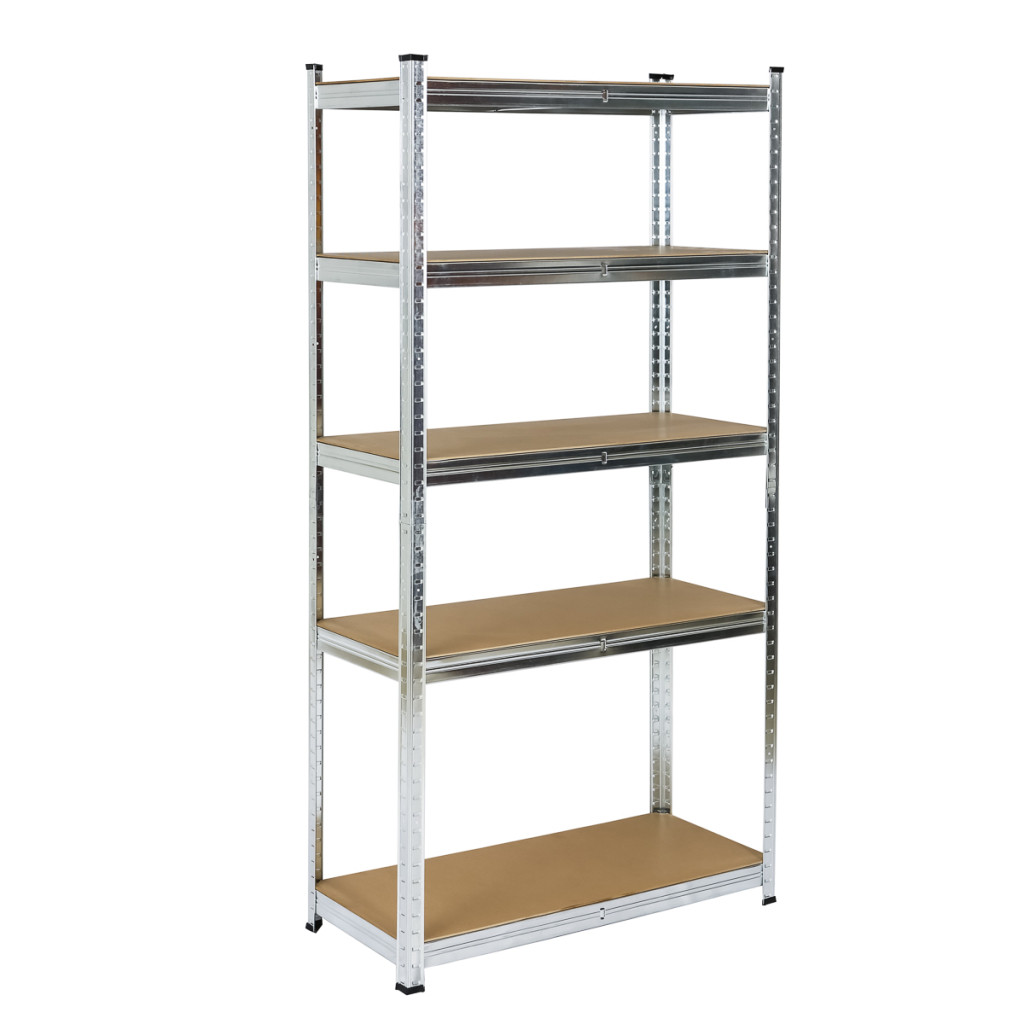 Стелаж метален поцинкован 5 MDF рафта x 175kg, 1800х900х400 – Top Strong – снимка 1