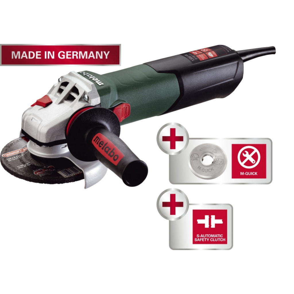 Ъглошлайф 125mm 1550W METABO WE 15-125 QUICK – Metabo – снимка 1