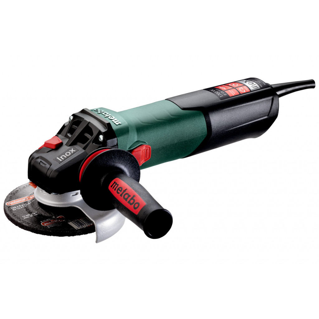 Ъглошлайф 125mm 1700W METABO WEV 17-125 Quick Inox – Metabo – снимка 1