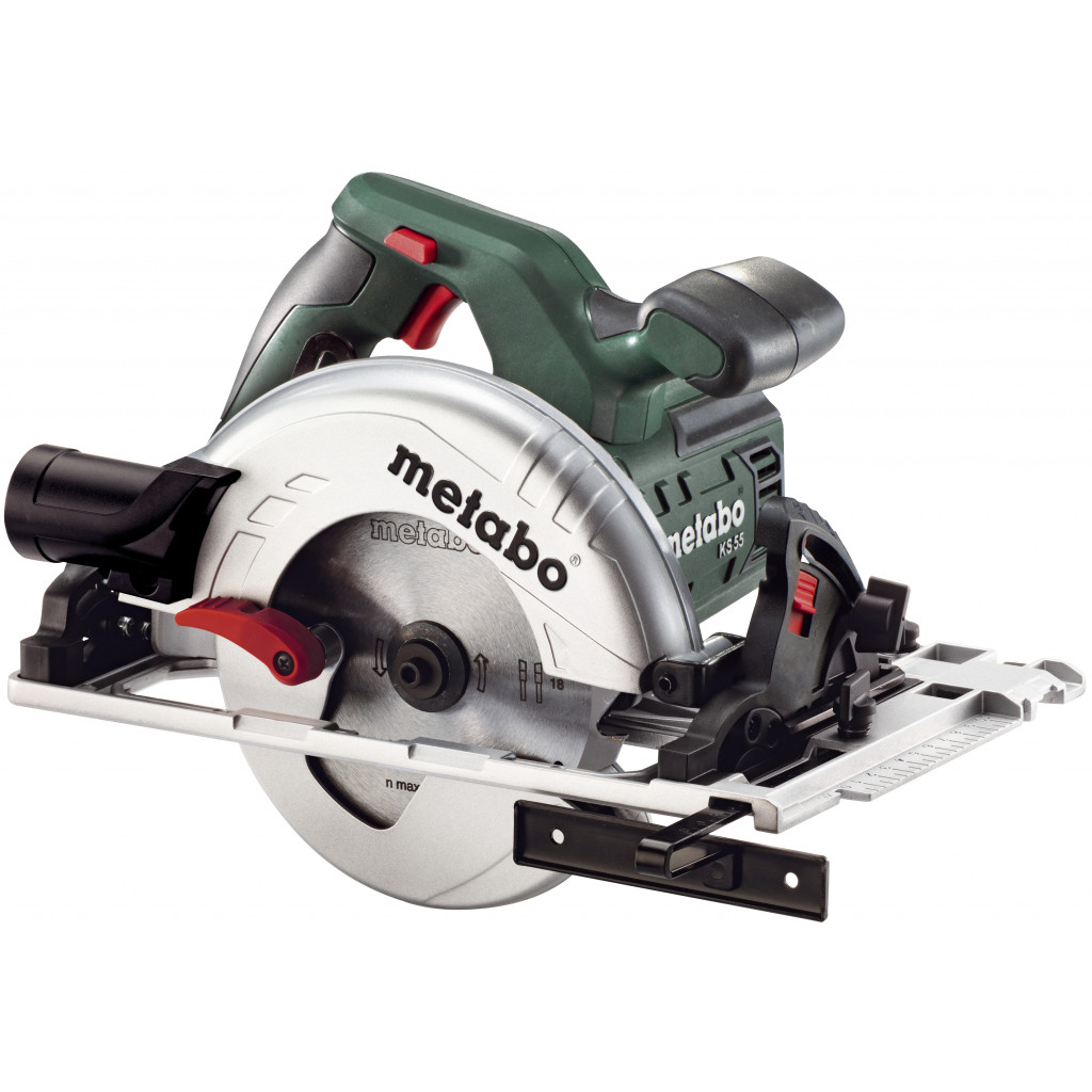 Циркуляр ръчен ø160 1200W METABO KS 55 FS – Metabo – снимка 1