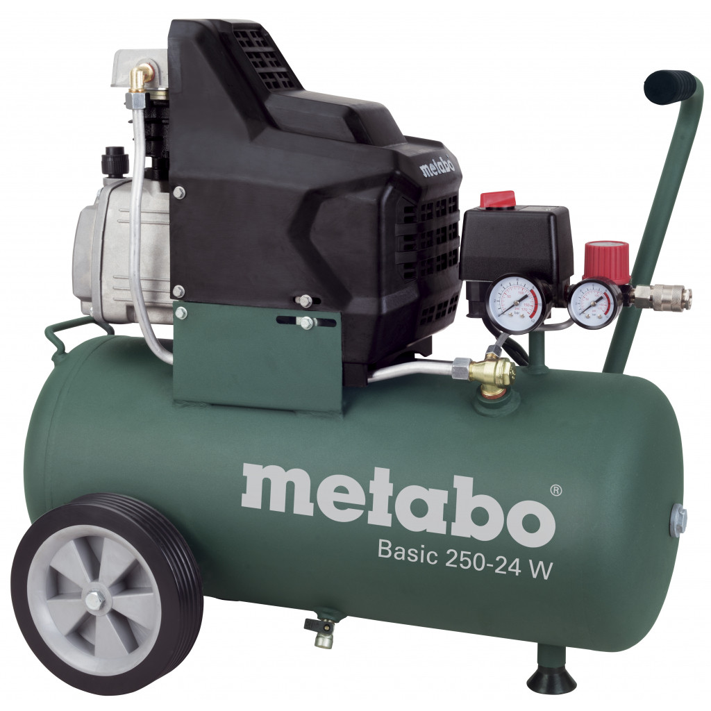 Компресор 24 л 1.5kW METABO BASIC 250-24 W – Metabo – снимка 1