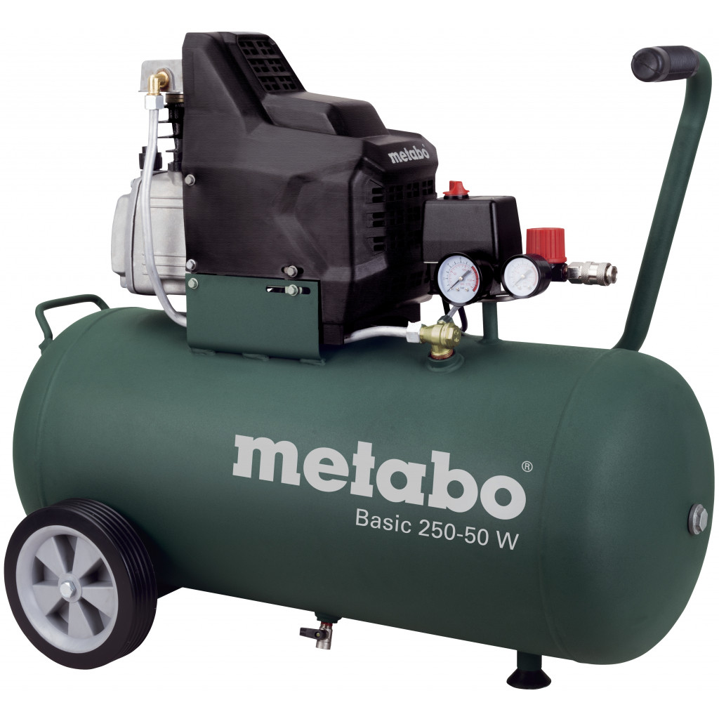 Компресор 50 л 1.5kW METABO BASIC 250-50 W – Metabo – снимка 1