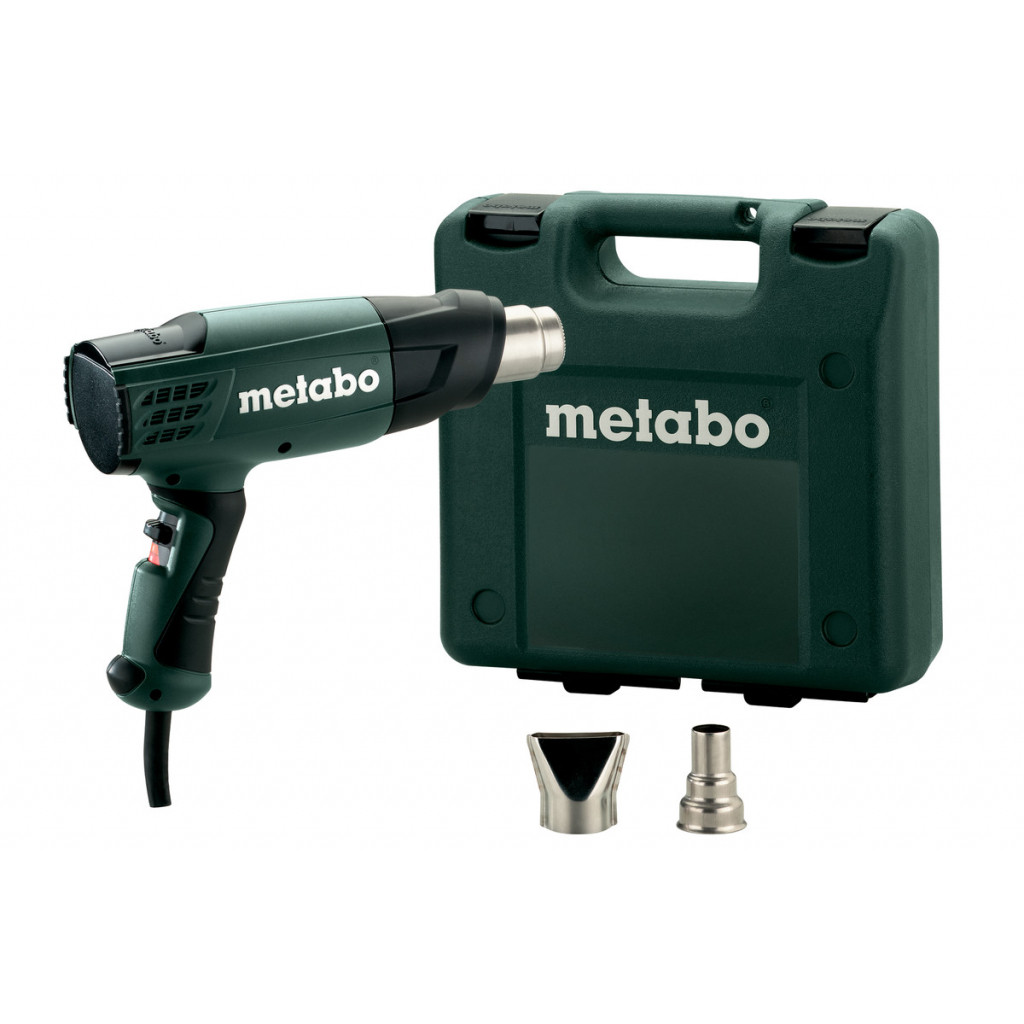 Пистолет за горещ въздух 1600W METABO H 16-500 в куфар