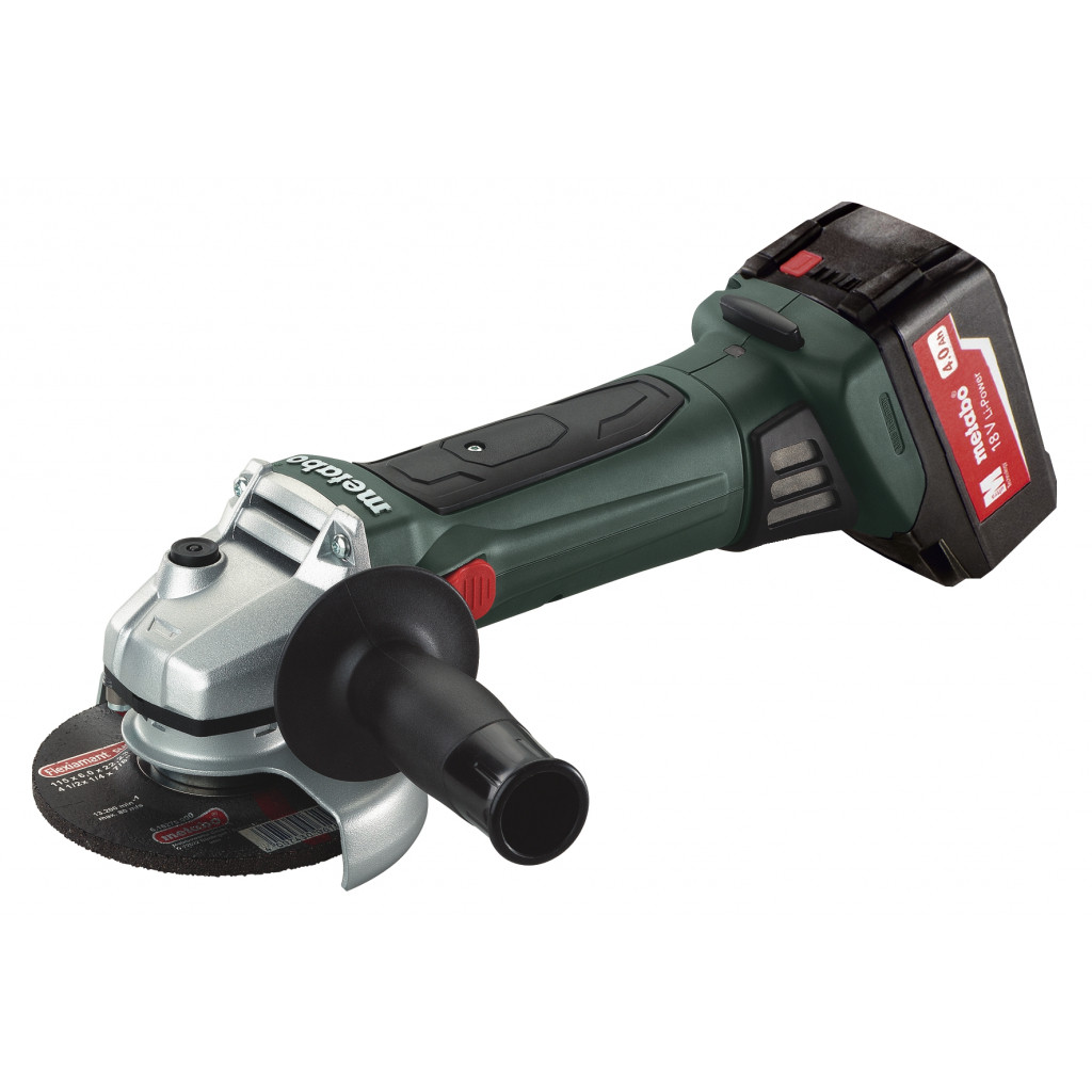 Ъглошлайф акум. 125mm METABO W 18 LTX 125 2X4.0Ah