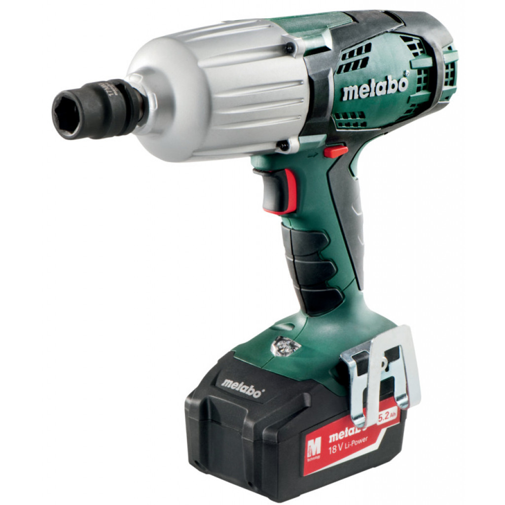 Гайковерт акум. 18V 600 Nm METABO SSW 18 LTX 600 2X5.2AH – Metabo – снимка 1