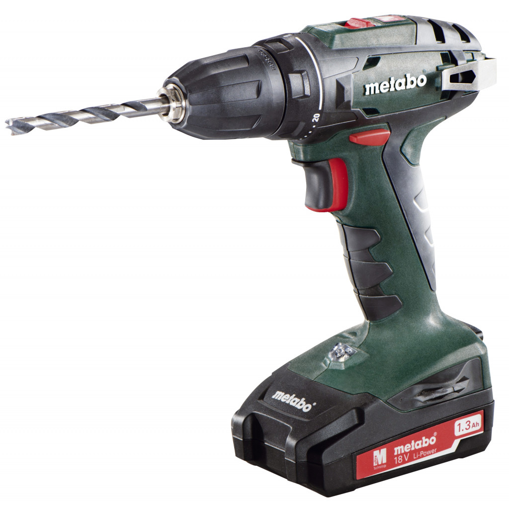 Винтоверт акум. 18V 48Nm METABO BS 18 2x1.3AH – Metabo – снимка 1