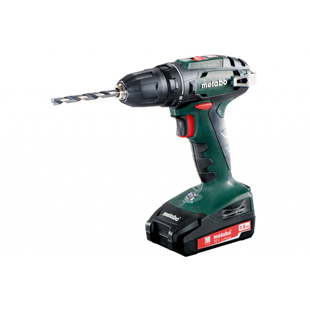 Винтоверт акум. 18V 48Nm METABO BS 18 2x1.5AH – Metabo – снимка 1